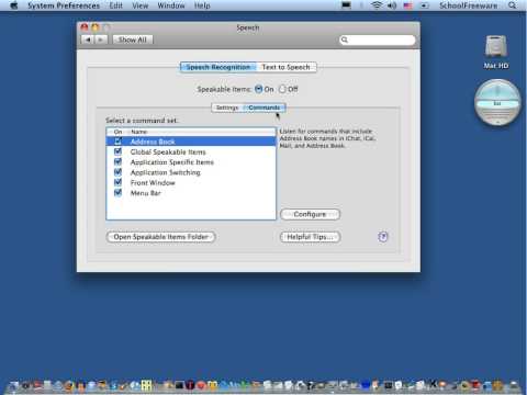 voice recognition software for mac